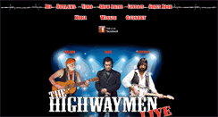 Desktop Screenshot of highwaymenlive.com